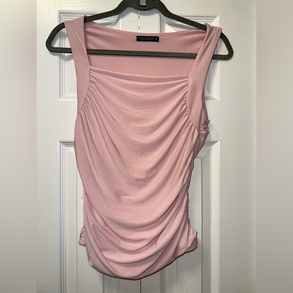 Pink top